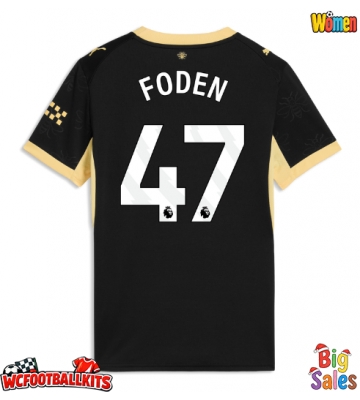 Manchester City Phil Foden #47 Replica Away Stadium Shirt for Women 2026-27 Short Sleeve
